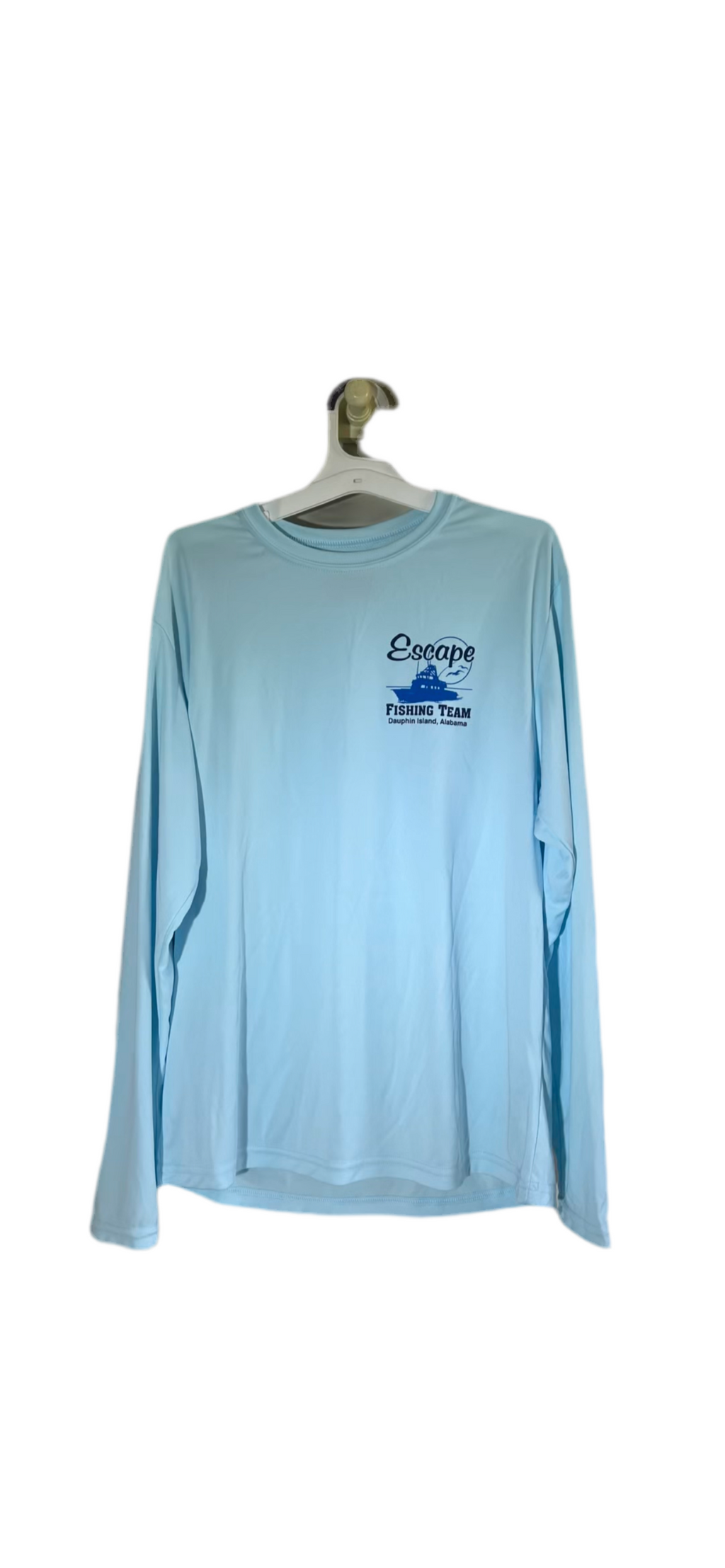 Dry Fit Long Sleeve- Faith Family Fish Design