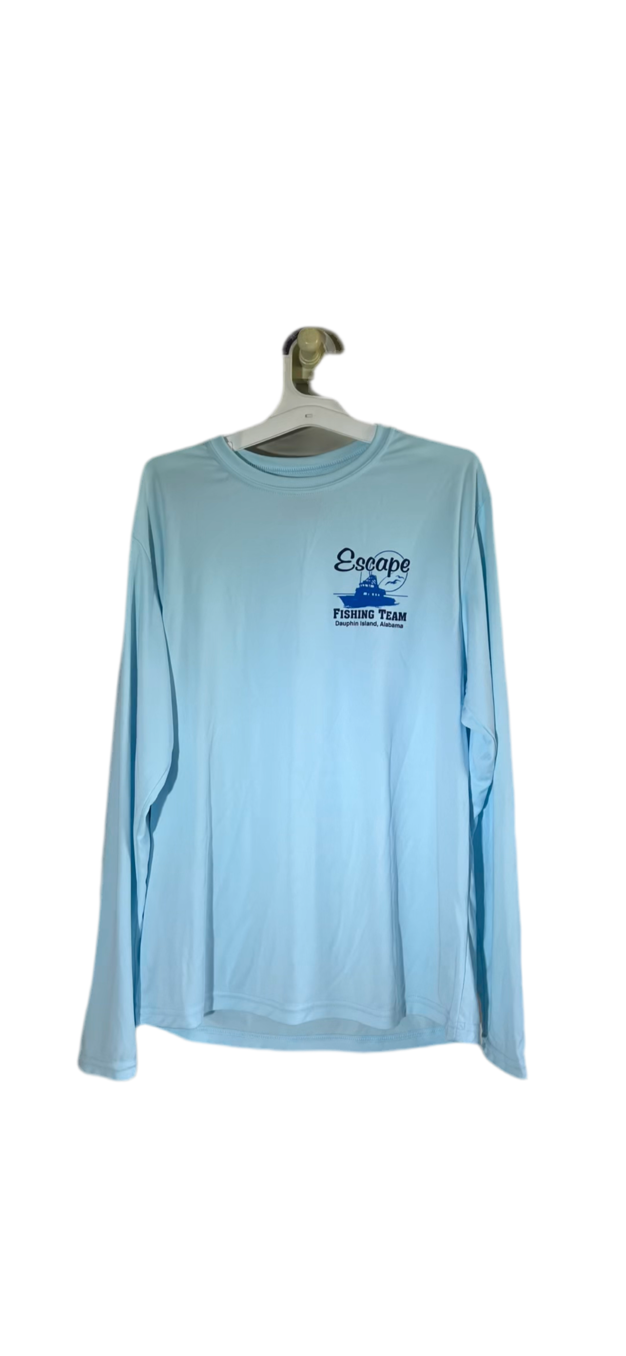 Dry Fit Long Sleeve- Faith Family Fish Design