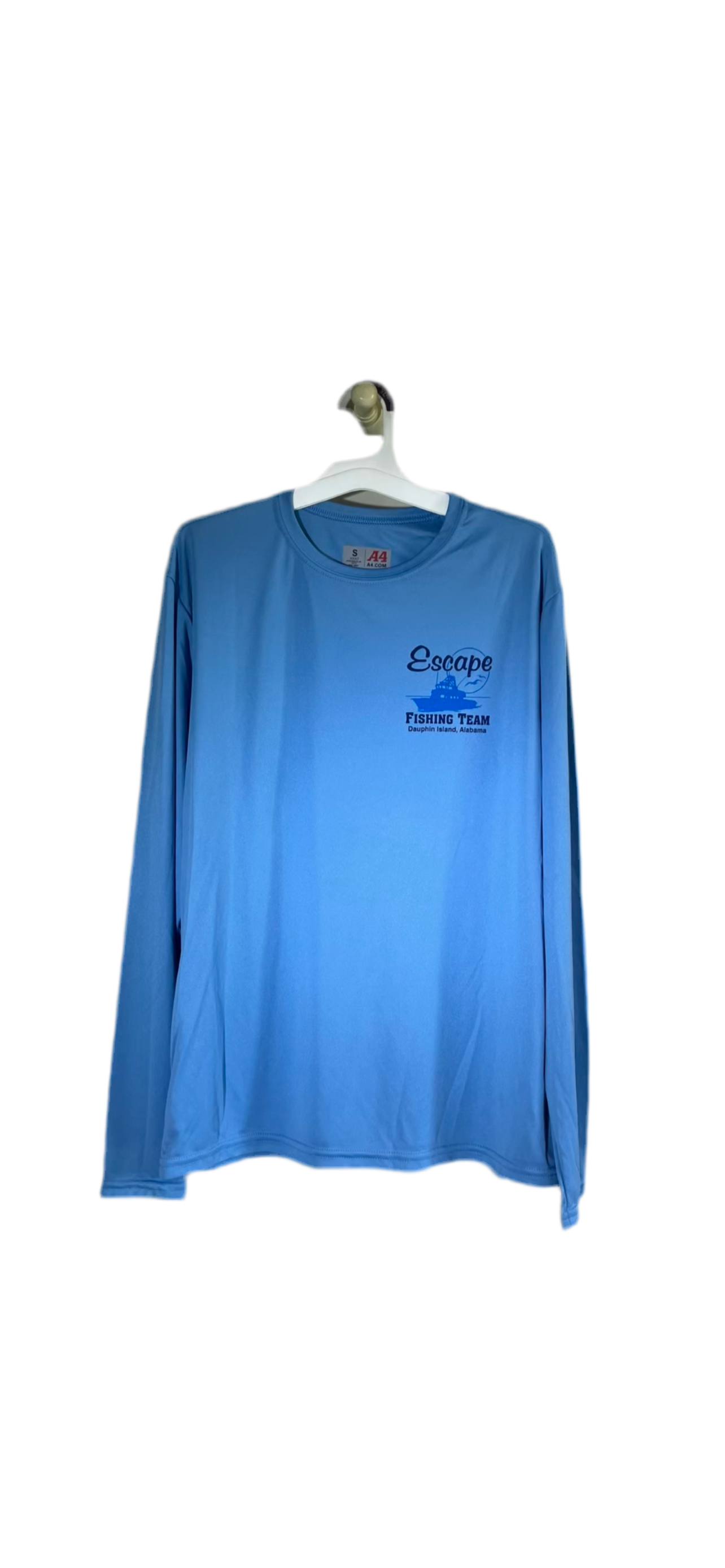 Dry Fit Long Sleeve- Faith Family Fish Design