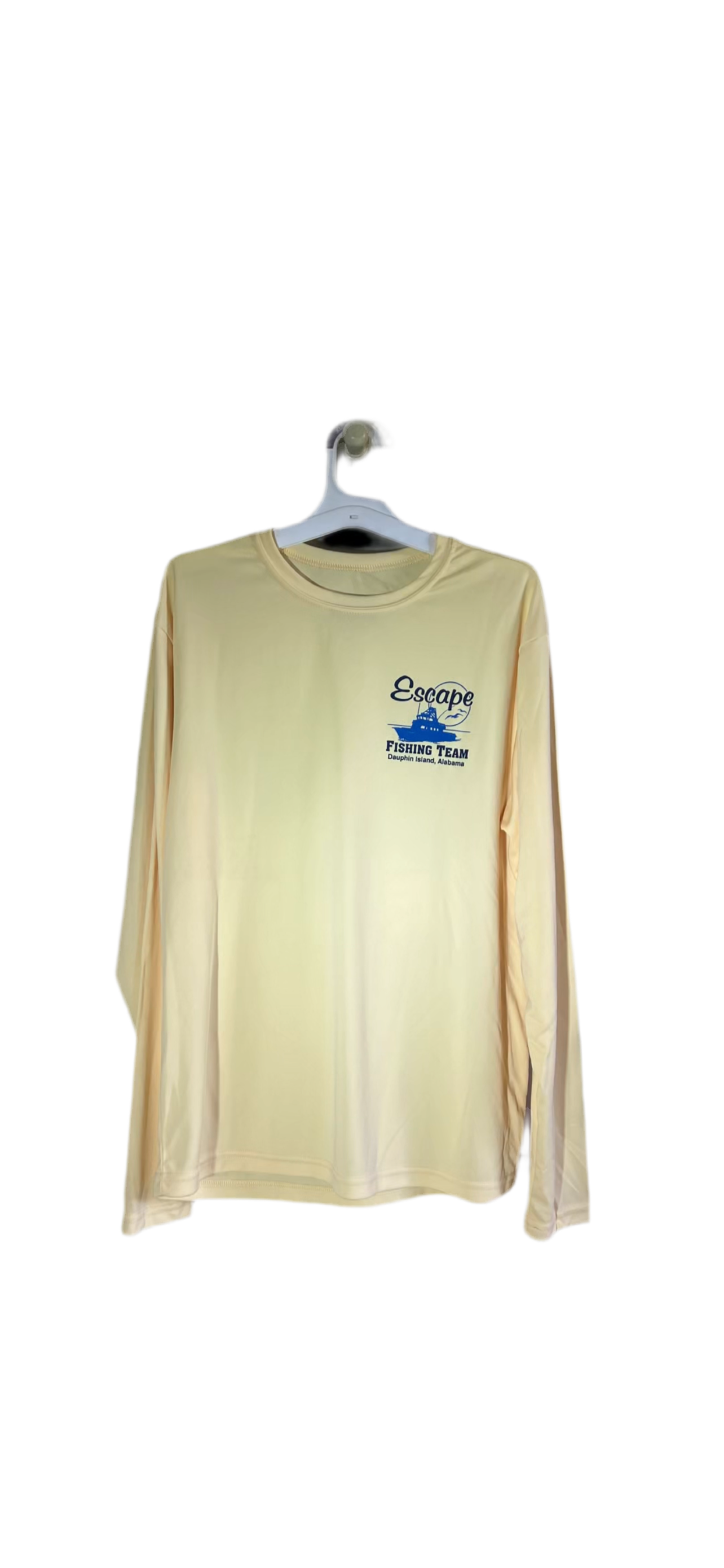 Dry Fit Long Sleeve- Faith Family Fish Design
