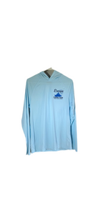 Hooded Dry Fit Long Sleeve -  Faith Family Fish Design